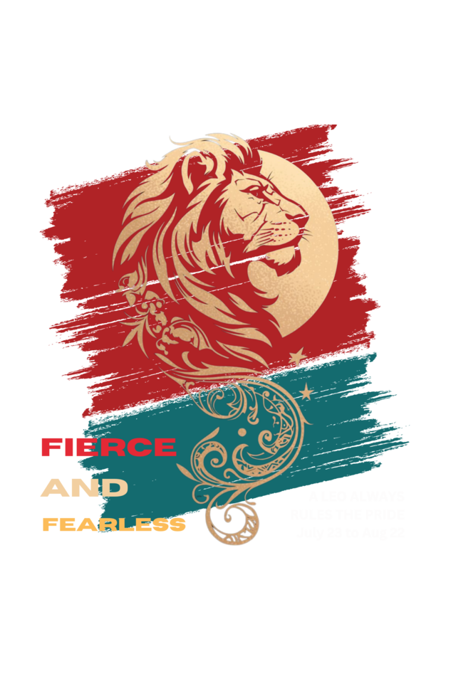 Fierce & Fearless – Leo Unisex Hoodie