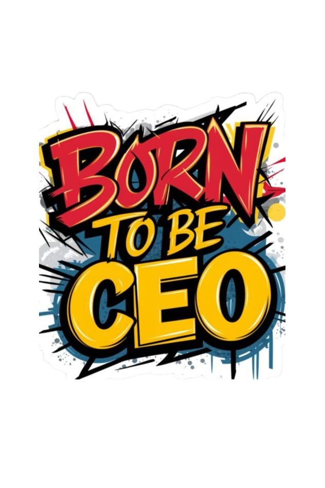 Oversized Terry Cotton T-Shirt for Men and Women - Born to Be CEO