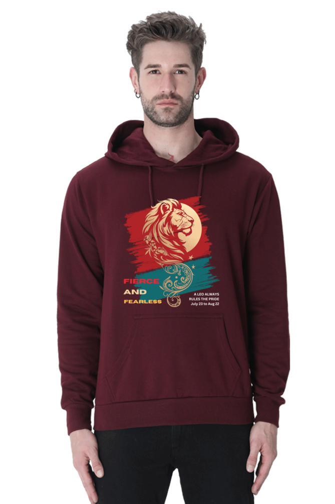 Fierce & Fearless – Leo Unisex Hoodie