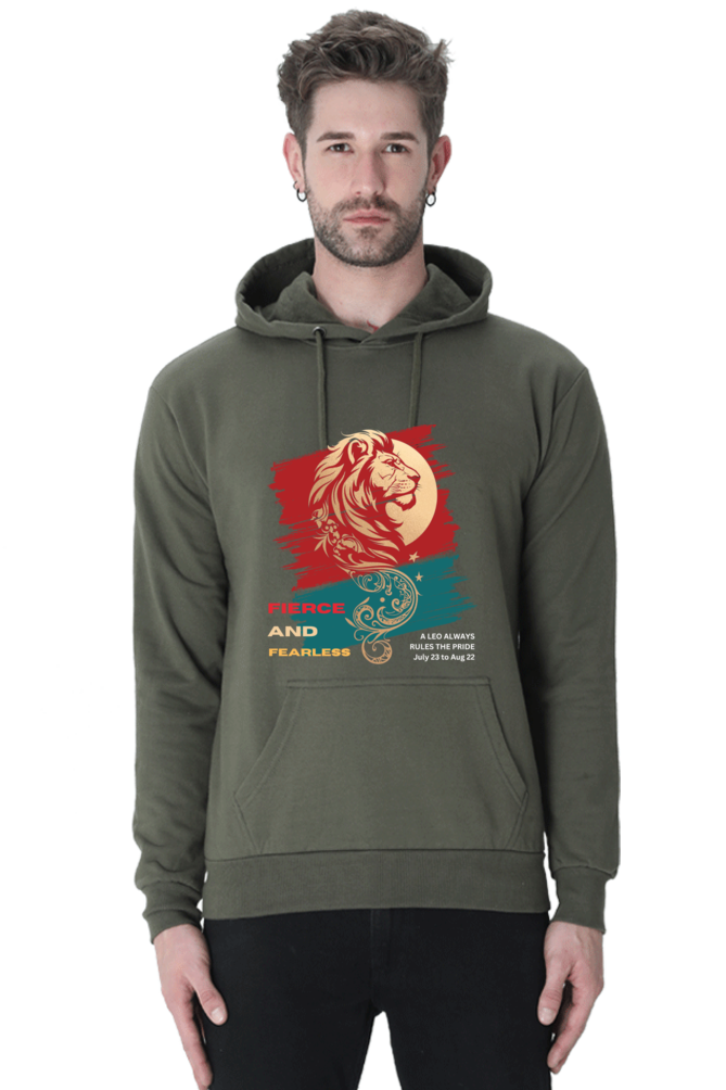 Fierce & Fearless – Leo Unisex Hoodie