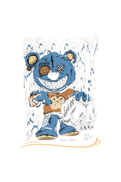 Spooky Bear Oversized Sweatshirt