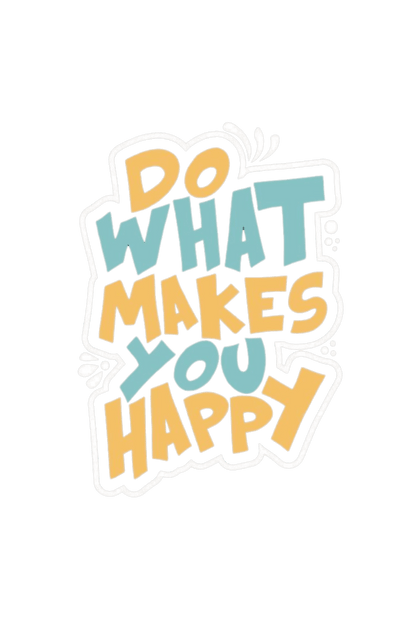 Do What Makes You Happy Oversized Sweatshirt