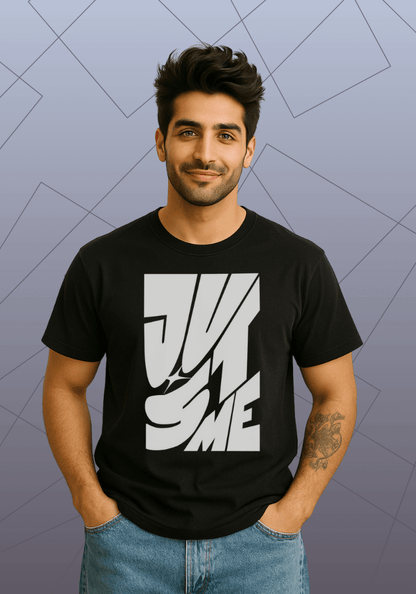 Premium Honeycomb Cotton Regular Fit T-Shirt - “Just Me”