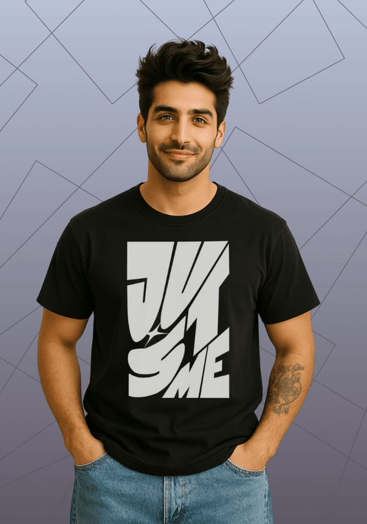 Premium Honeycomb Cotton Regular Fit T-Shirt - “Just Me”