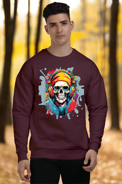 Mafia Skull Oversized Sweatshirt