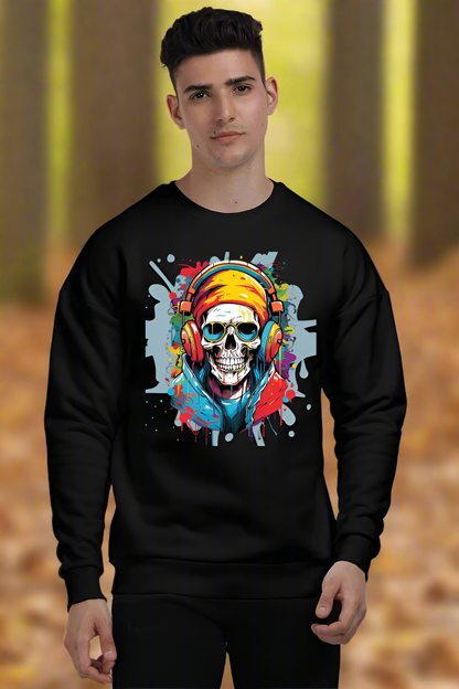 Mafia Skull Oversized Sweatshirt