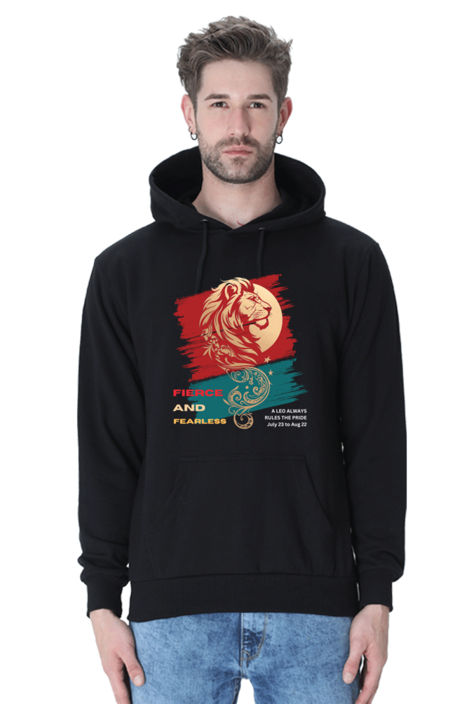 Fierce & Fearless – Leo Unisex Hoodie