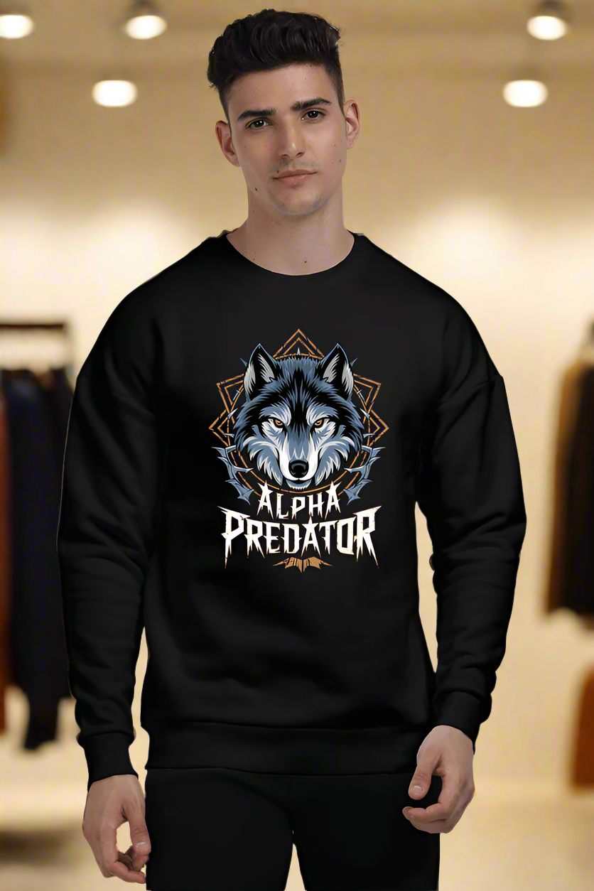 Alpha Predator Premium Oversized Sweatshirt