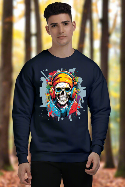 Mafia Skull Oversized Sweatshirt