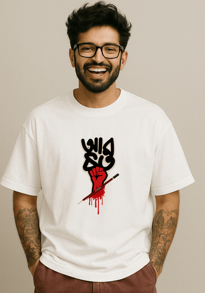 Aar Koto Statement Oversized Drop Shoulder T-Shirt