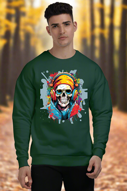 Mafia Skull Oversized Sweatshirt