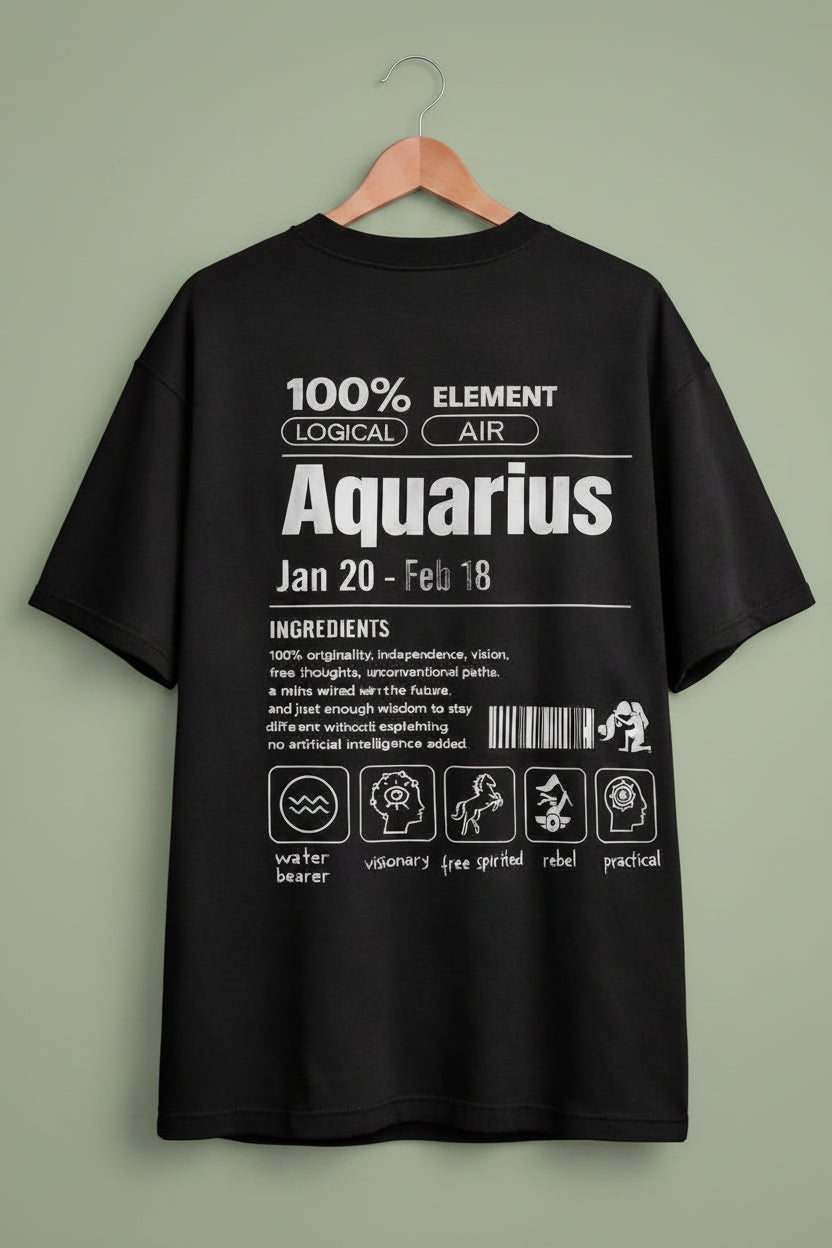 240gsm loopknit oversized black t-shirt.