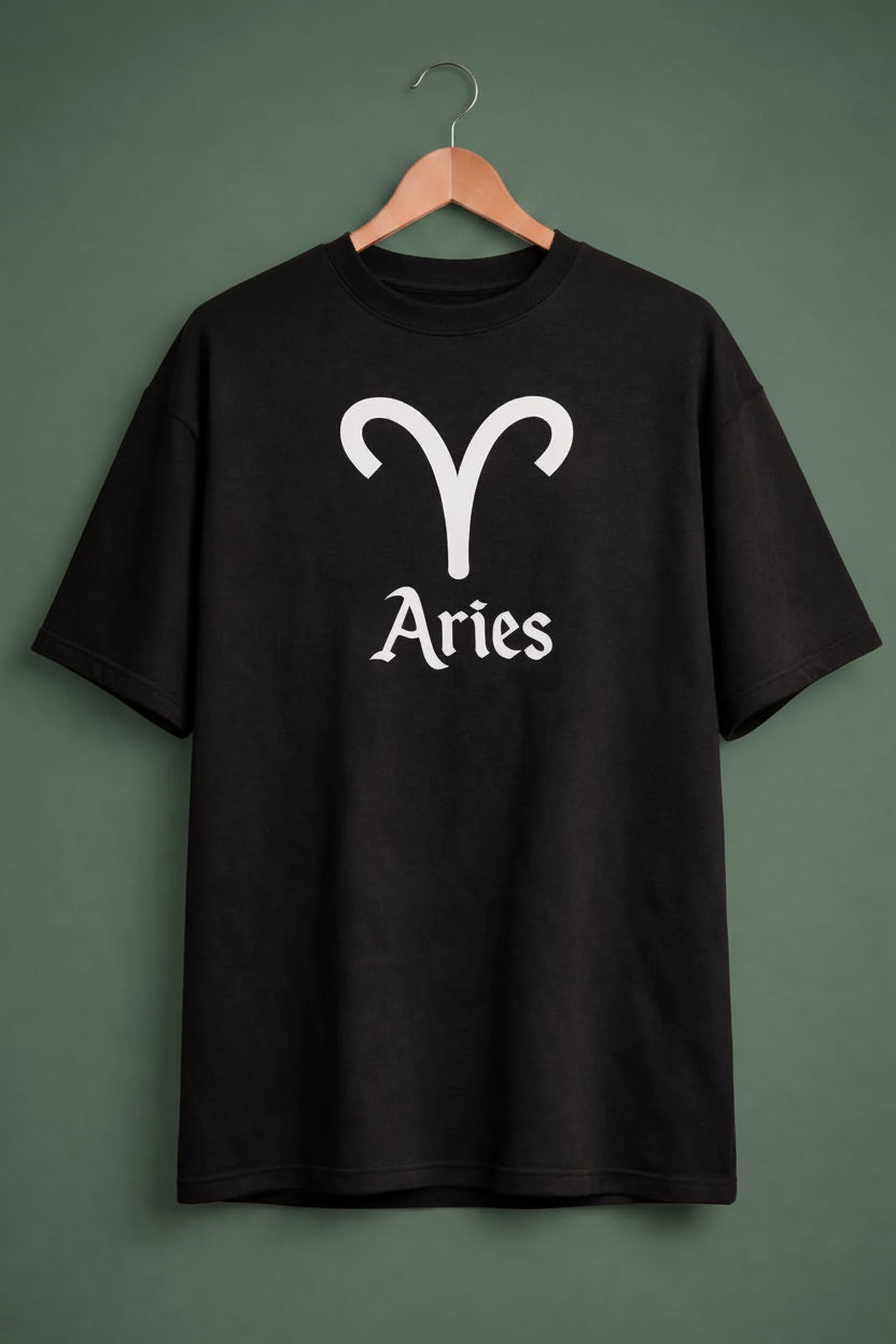 240gsm loopknit premium oversized black t-shirt.