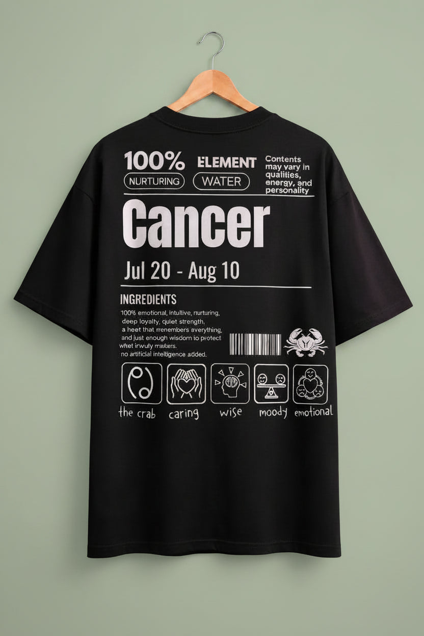 240gsm loopknit oversized black premium t-shirt.