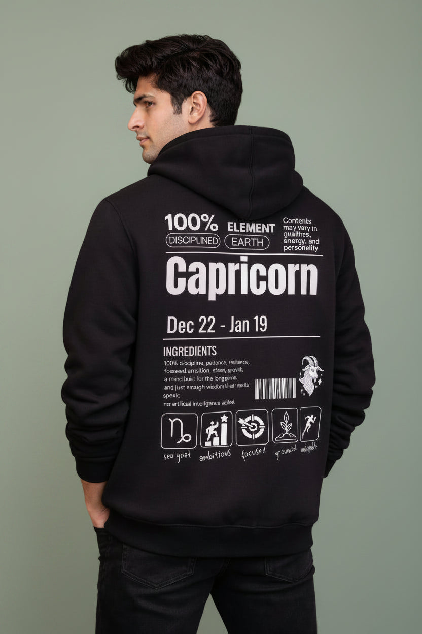 430gsm premium black oversized hoodie