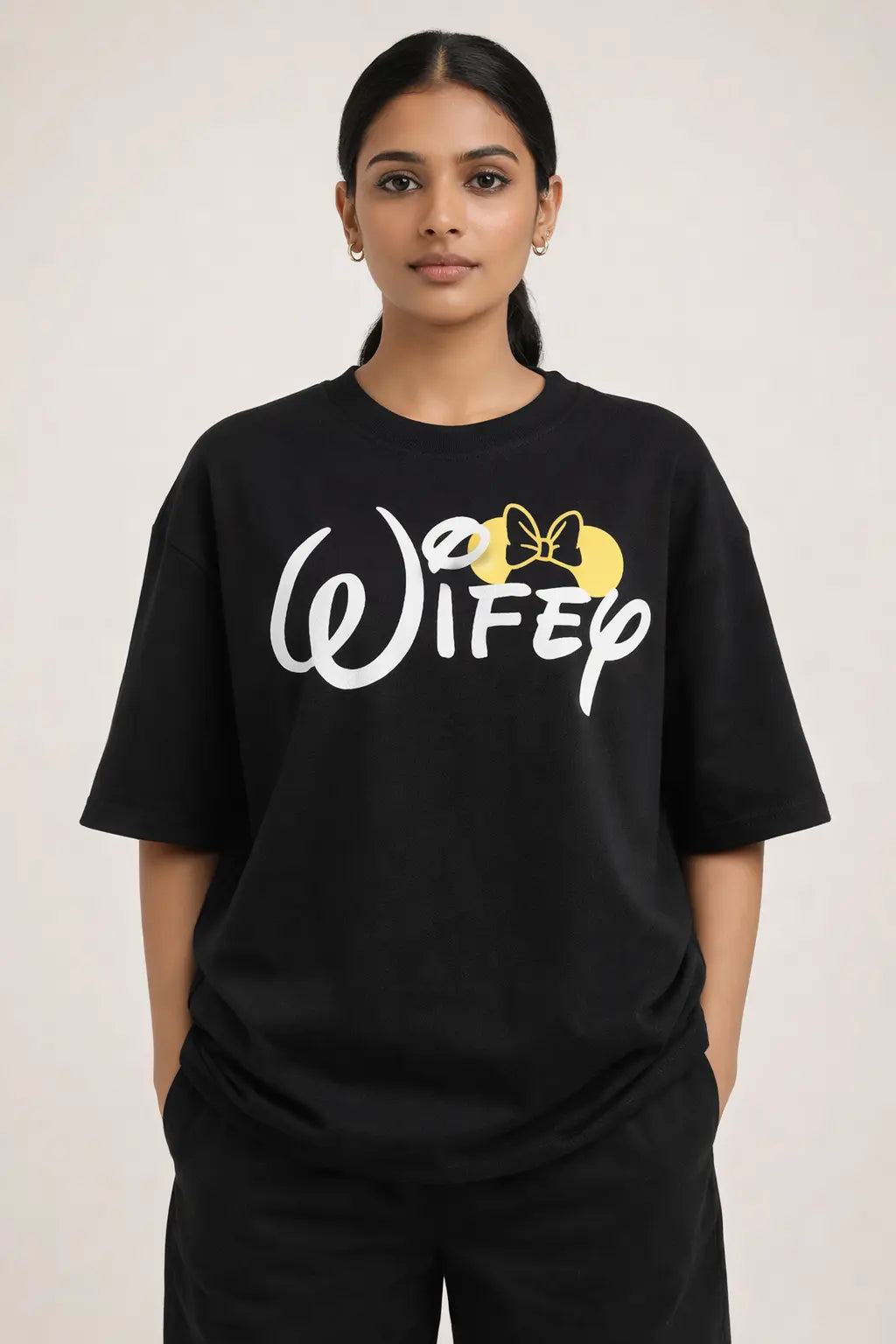 Wifey v2 Couple T-Shirt for her