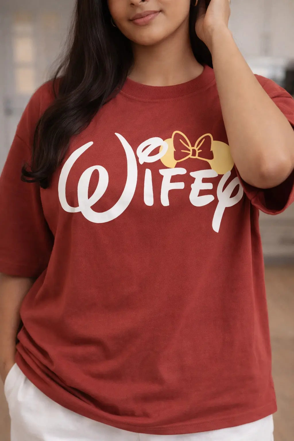 Wifey v2 Couple T-Shirt for her