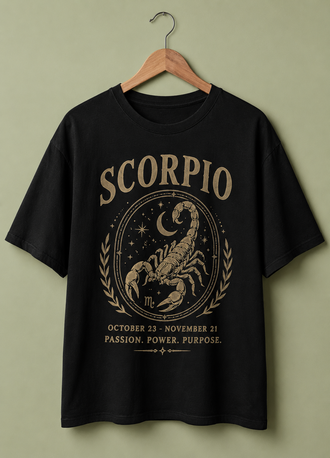 Scorpio Astrology Premium Oversized T-Shirt