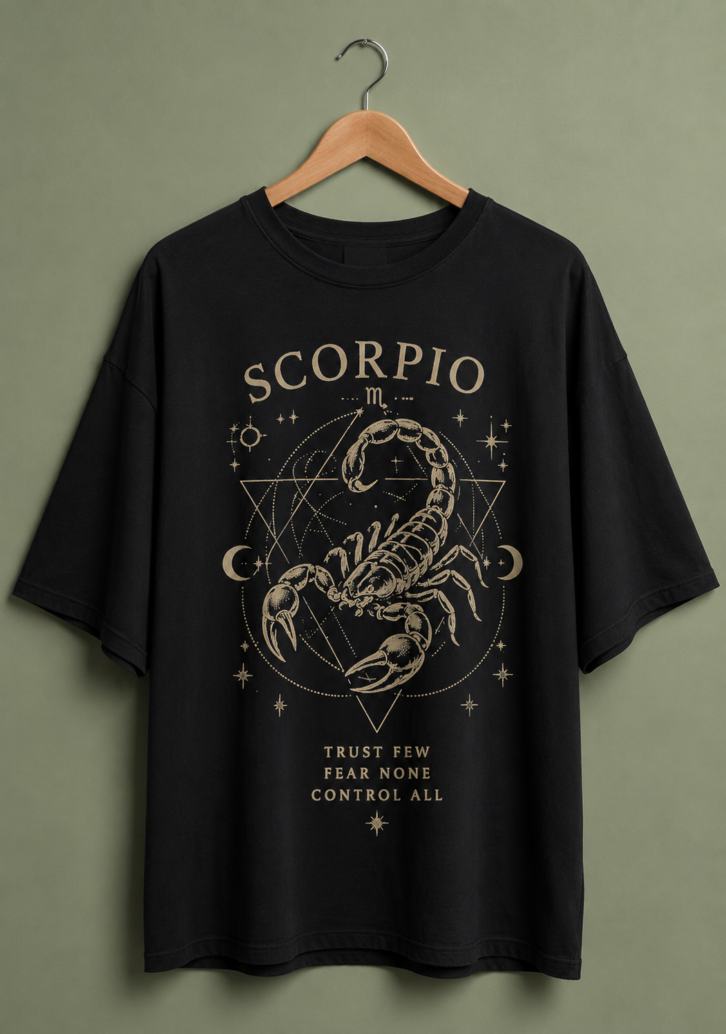 Scorpio Celestial Premium Oversized T-Shirt