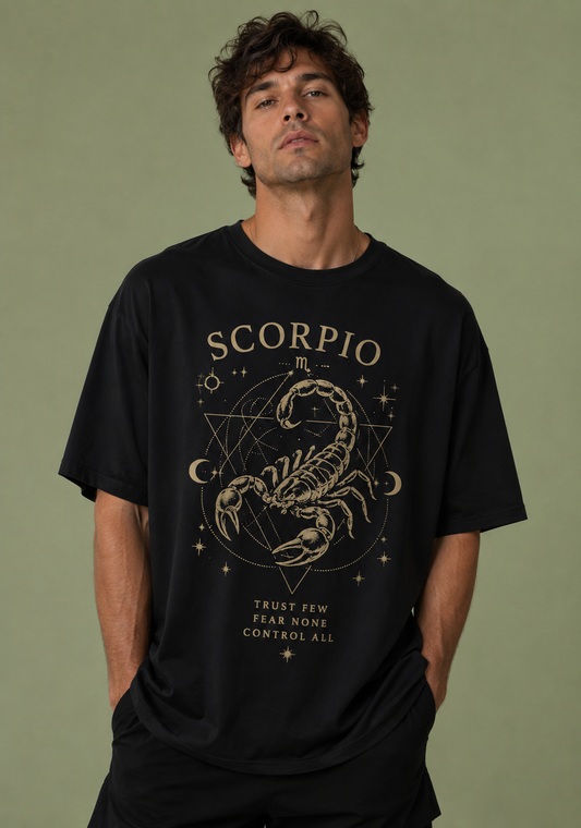 Scorpio Celestial Premium Oversized T-Shirt