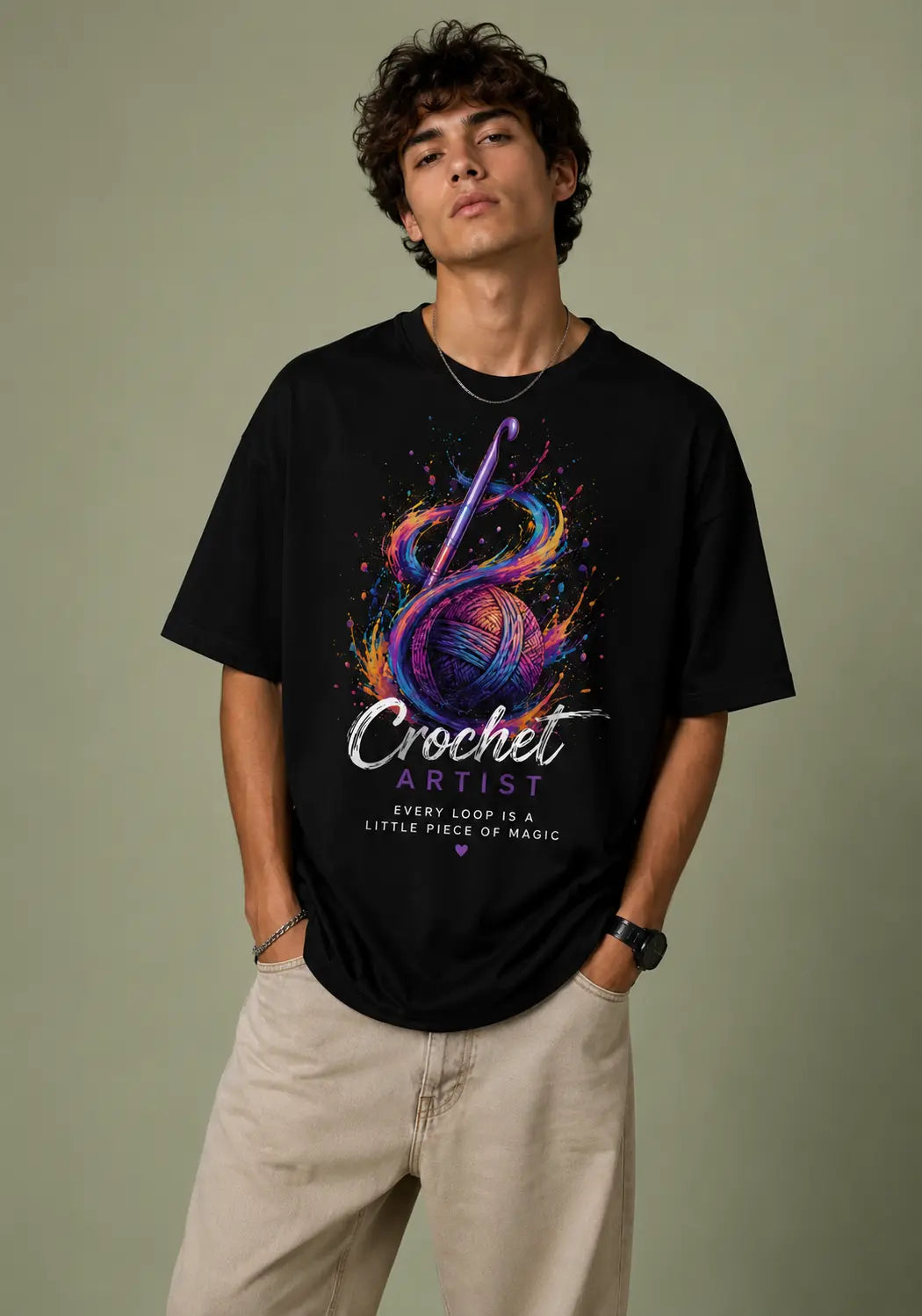 Magic Hook Oversized T-Shirt