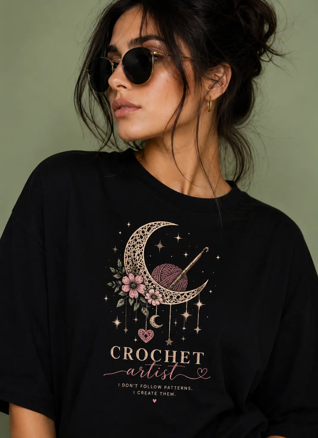 Moon & Yarn Oversized T-Shirt