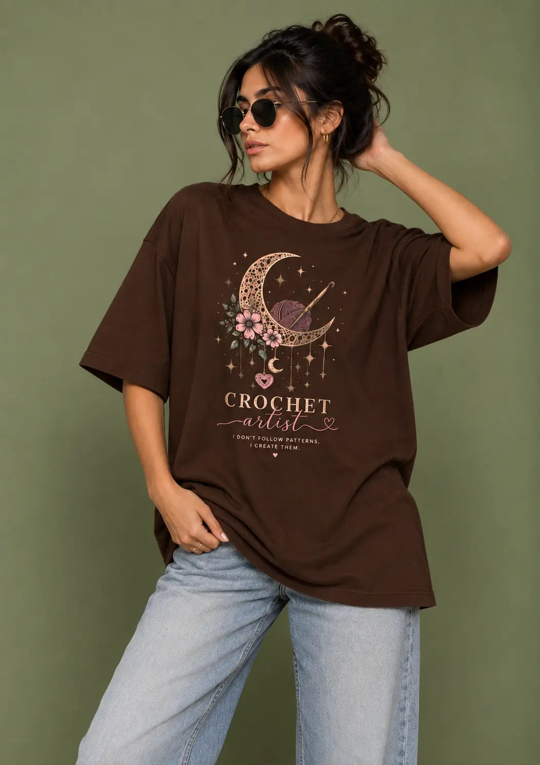 Moon & Yarn Oversized T-Shirt