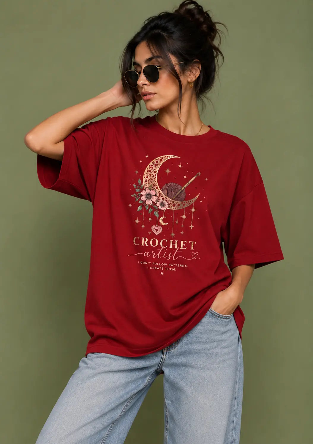 Moon & Yarn Oversized T-Shirt
