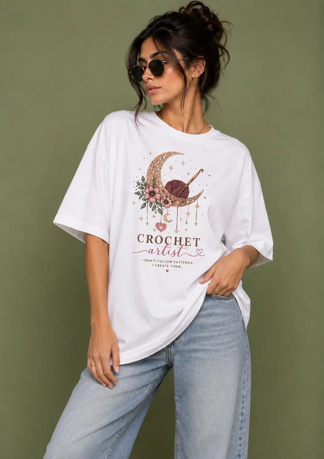 Moon & Yarn Oversized T-Shirt