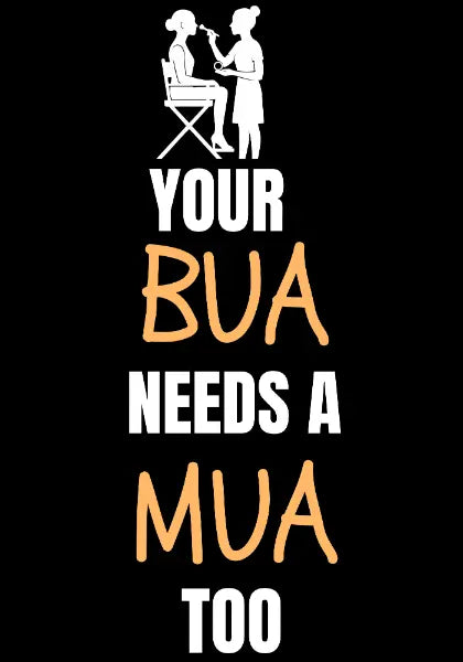 Your Bua needs a MUA Black Hoodie for make up artists