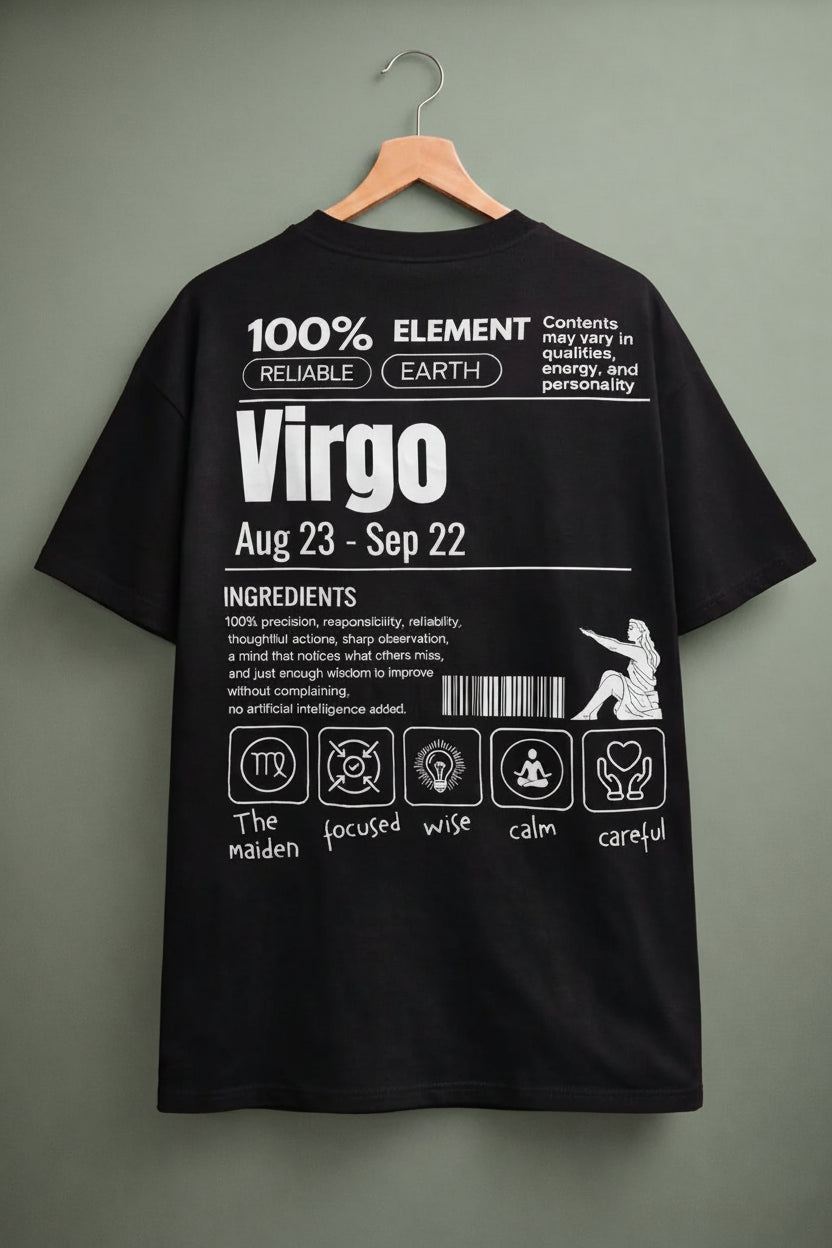 240gsm loopknit oversized black t-shirt