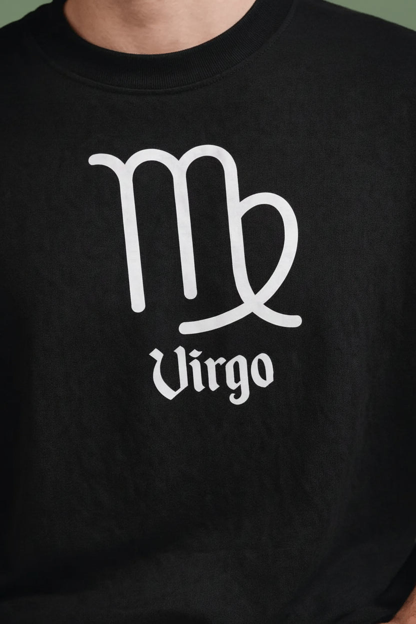 240gsm loopknit oversized black t-shirt