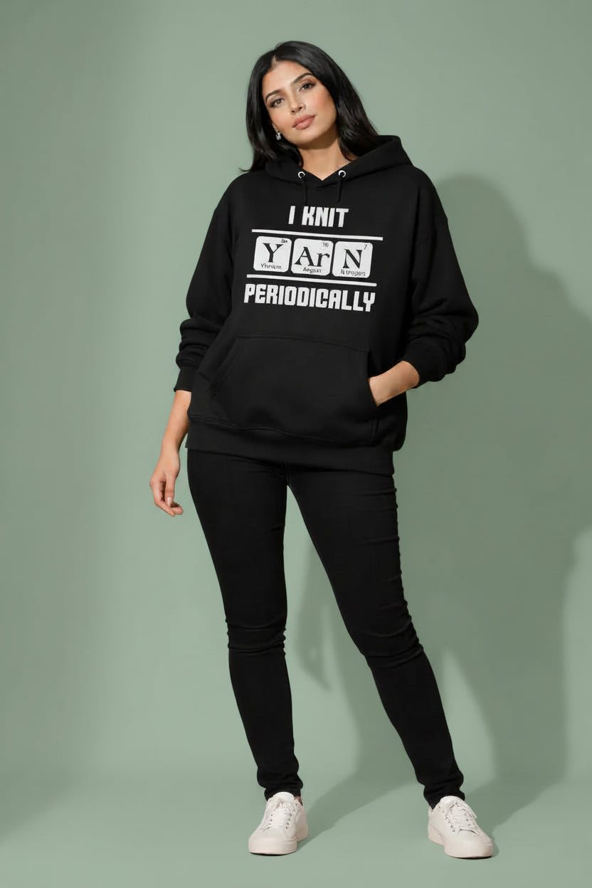  woman wearing a black oversized  stylish hoodie 