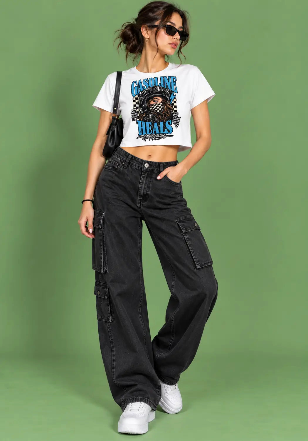 Gasoline Heals Crop Top