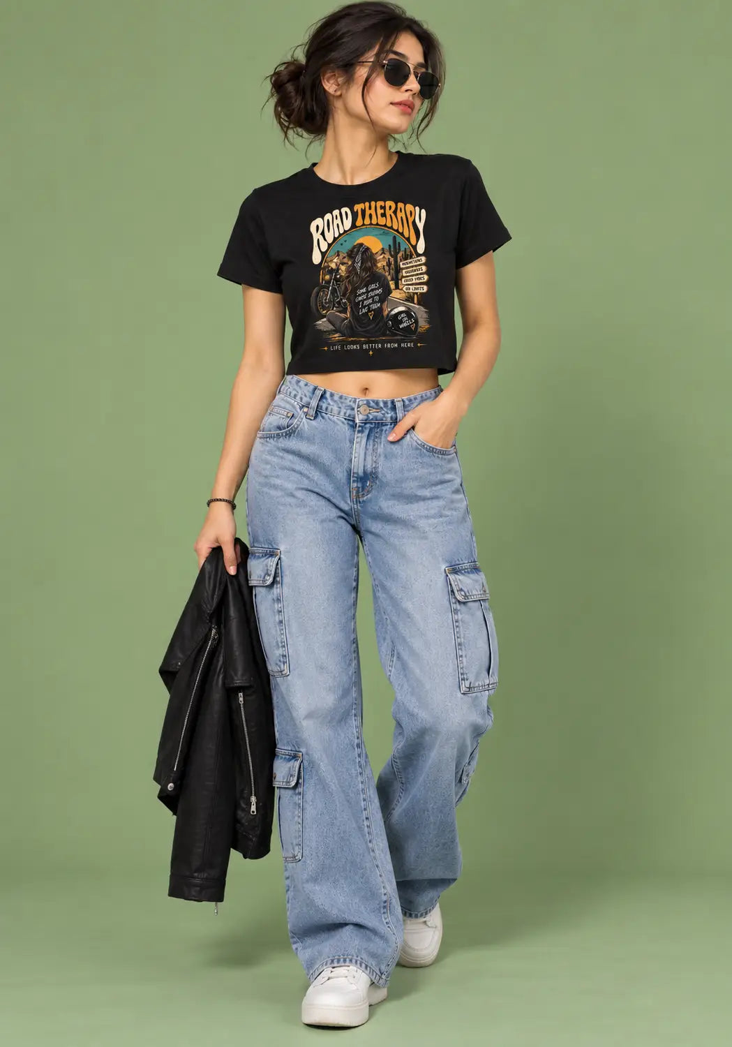 Road Therapy Crop Top