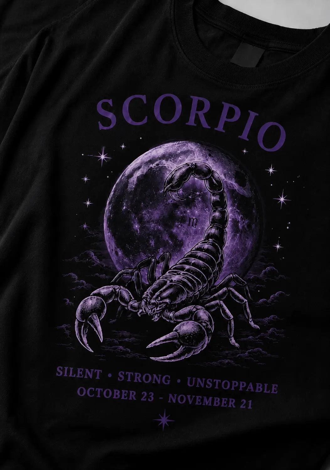 Scorpio Zodiac Oversized T-Shirt