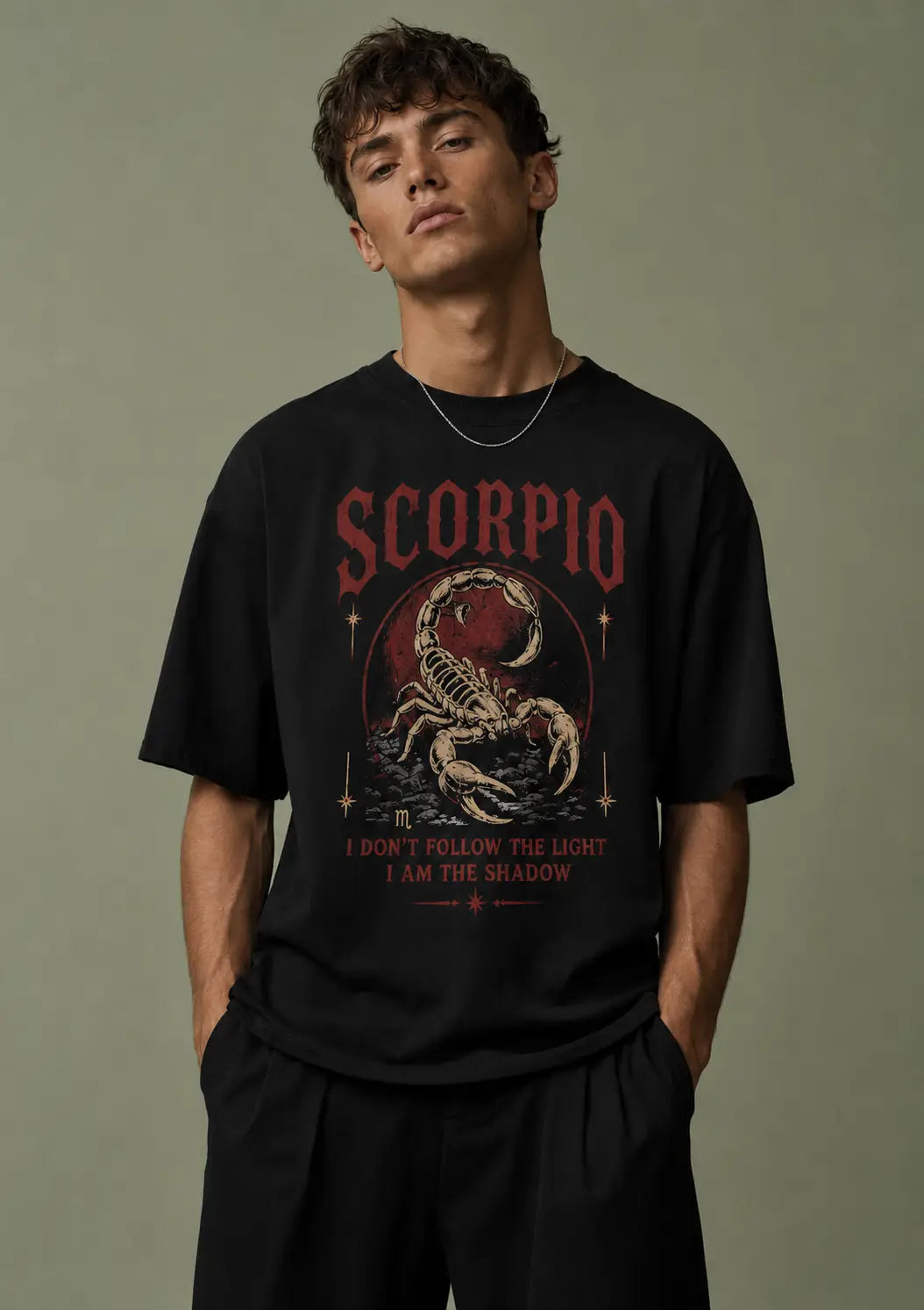 Scorpio Shadow Oversized T-Shirt