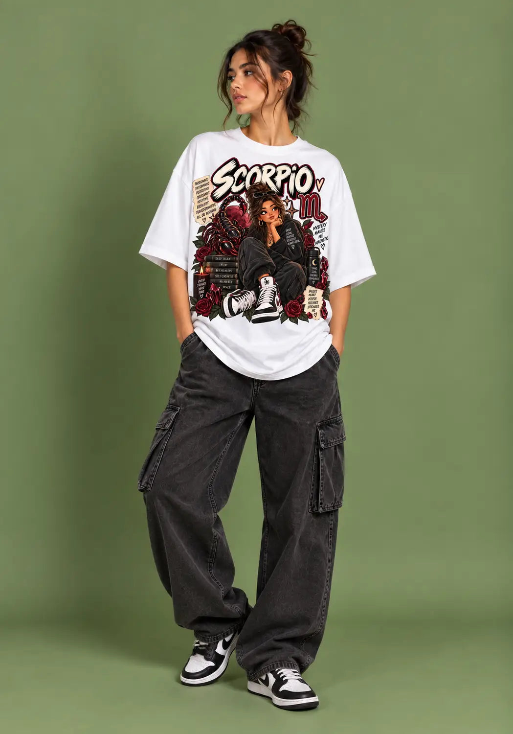 Scorpio Deep Feelings Oversized T-Shirt