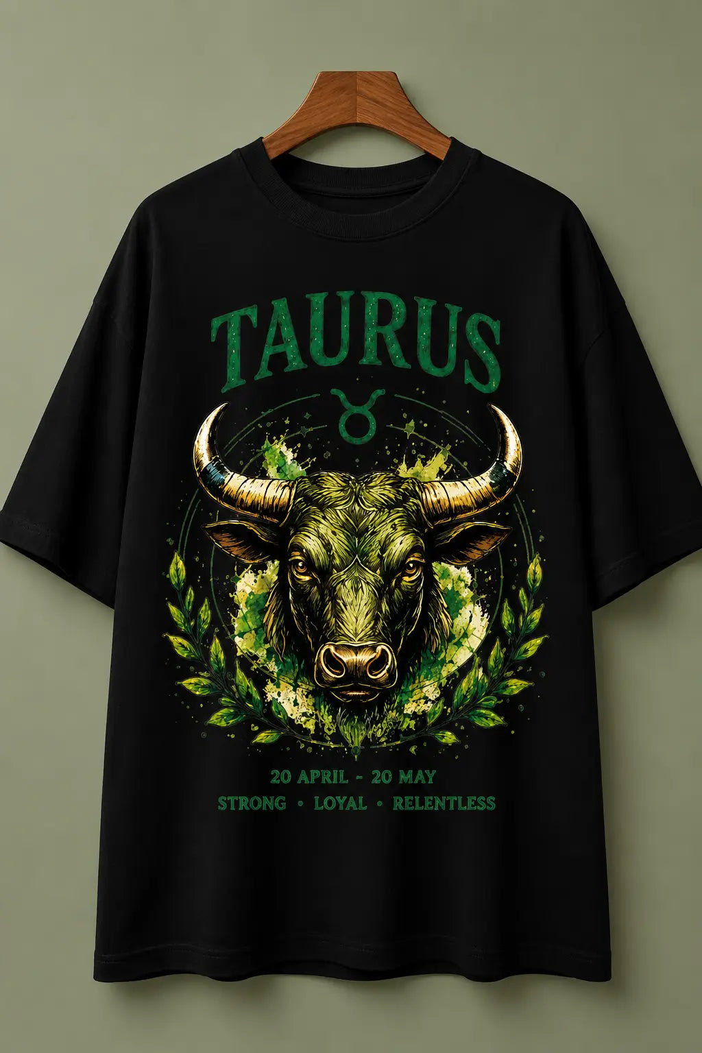 Taurus Strength Bull Oversized T-Shirt