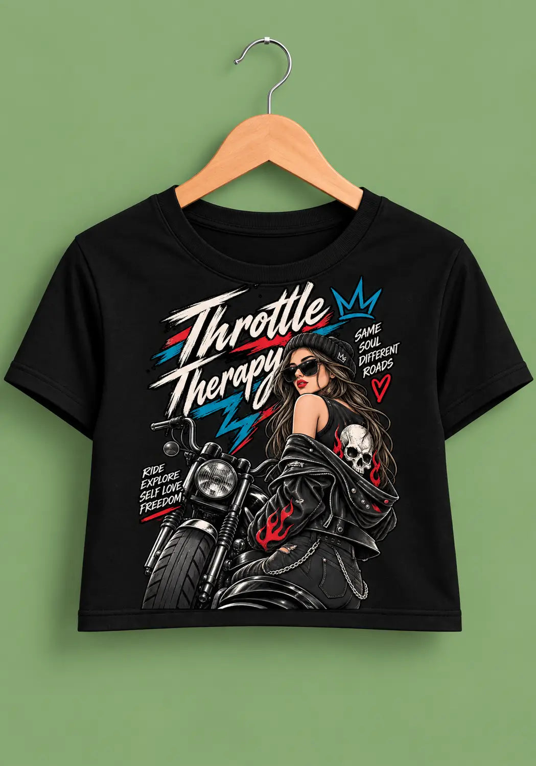 Throttle Therapy Crop Top
