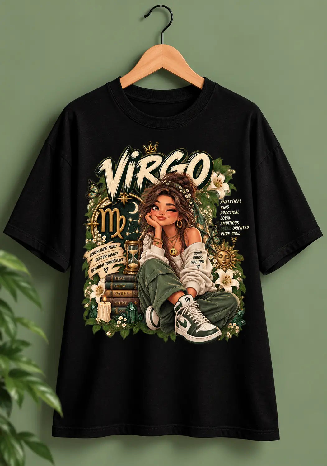 Virgo Girl Oversized T-Shirt